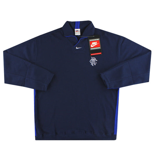 1998-99 Rangers Nike Shawl-Neck Sweater *w/tags* L