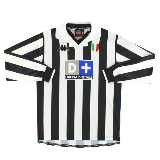 1998-99 Juventus Kappa Home Shirt L/S M