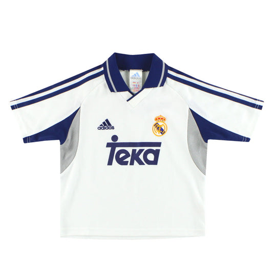 2000-01 Real Madrid adidas Home Shirt Y