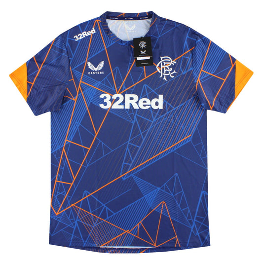 2024-25 Rangers Castore Pre-Match Top *w/tags* M