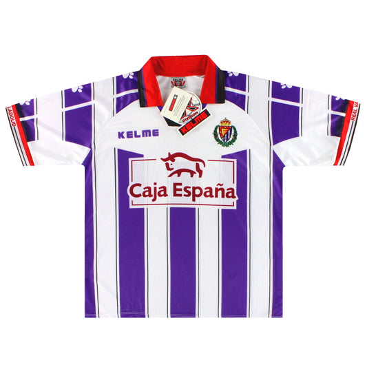 1997-99 Real Valladolid Kelme Home Shirt *w/tags* S
