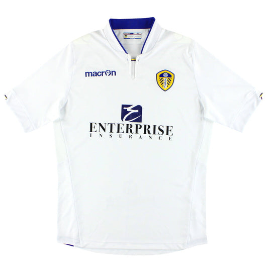 2014-15 Leeds Macron Home Shirt M