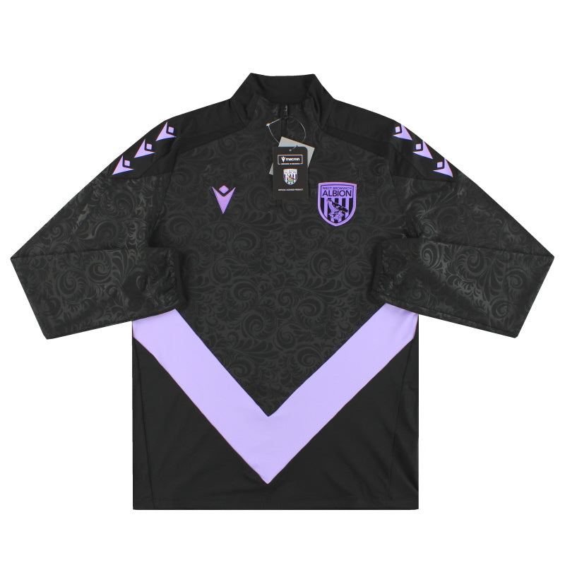 2024-25 West Brom Macron 1/4 Zip Training Top *w/tags* L