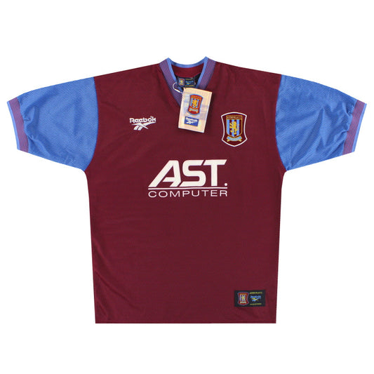 1997-98 Aston Villa Reebok Home Shirt *w/tags* M
