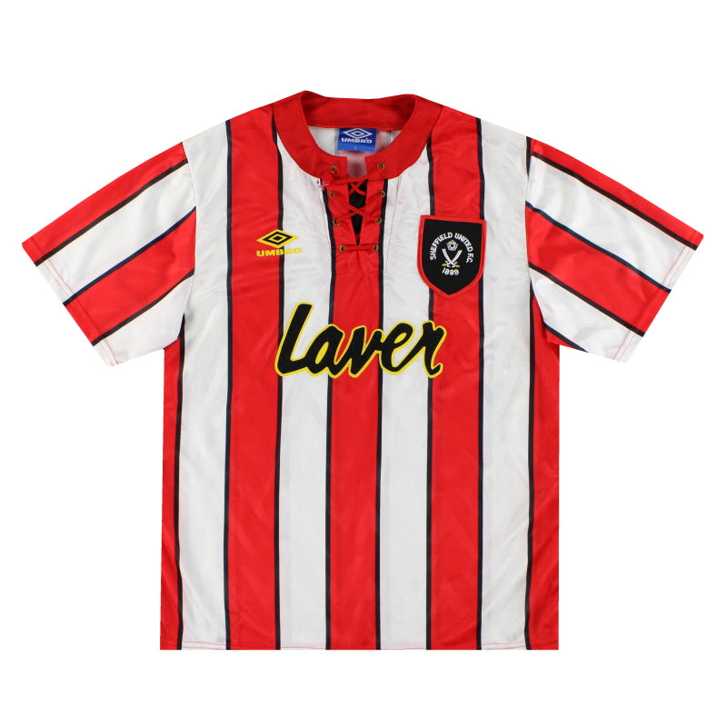 1992-94 Sheffield United Umbro Home Shirt *As New* L