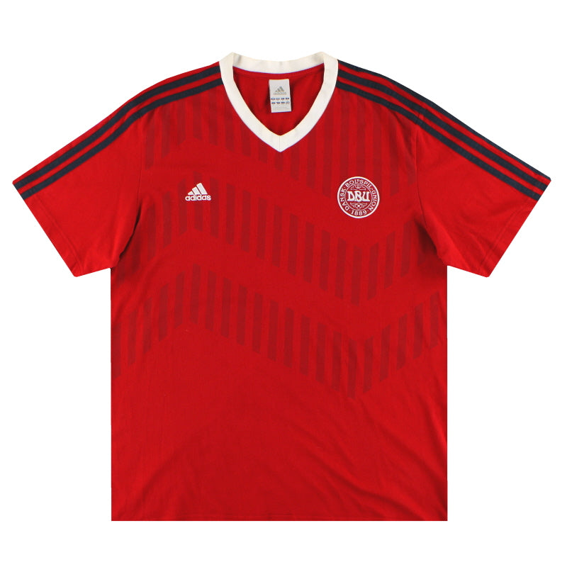 2012-13 Denmark adidas Leisure Tee *Mint* XL