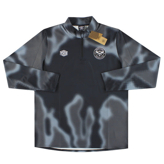 2024-25 Brentford Umbro 1/4 Zip Warm Up Top *w/tags* XXL