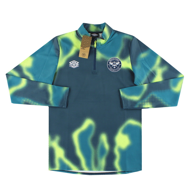 2024-25 Brentford Umbro 1/4 Zip Warm Up Top *BNIB* XL