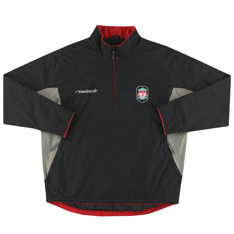 2002-04 Liverpool Reebok 1/2 Zip Training Top XL