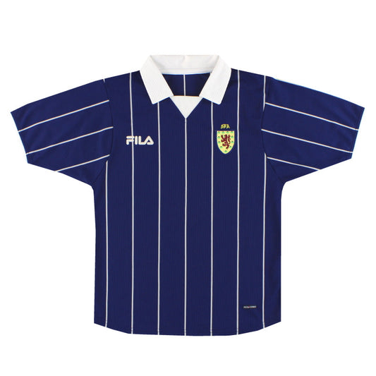 2002-03 Scotland Fila Home Shirt M.Boys