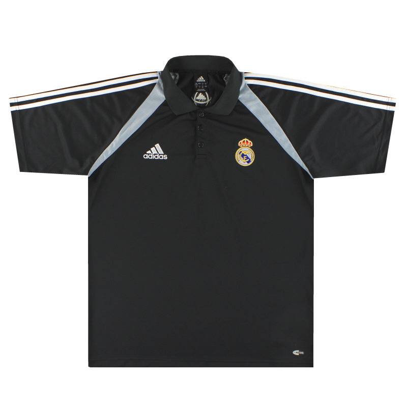 2004-05 Real Madrid adidas Polo Shirt *Mint* L