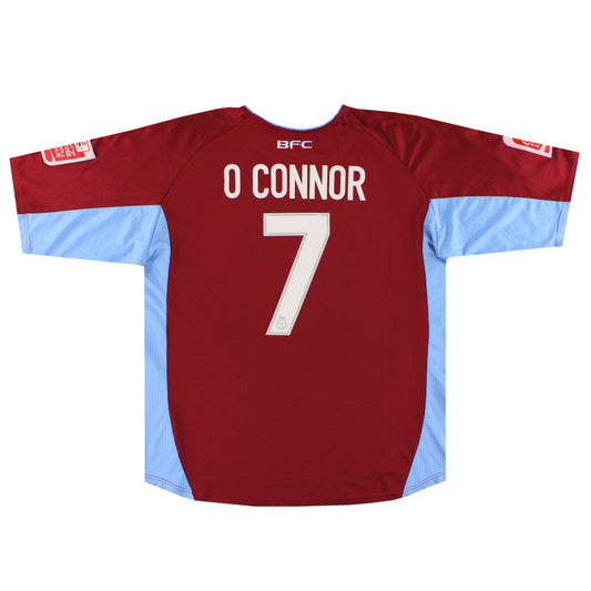 2004-05 Burnley Player Issue Home Shirt O'Connor #7 XL