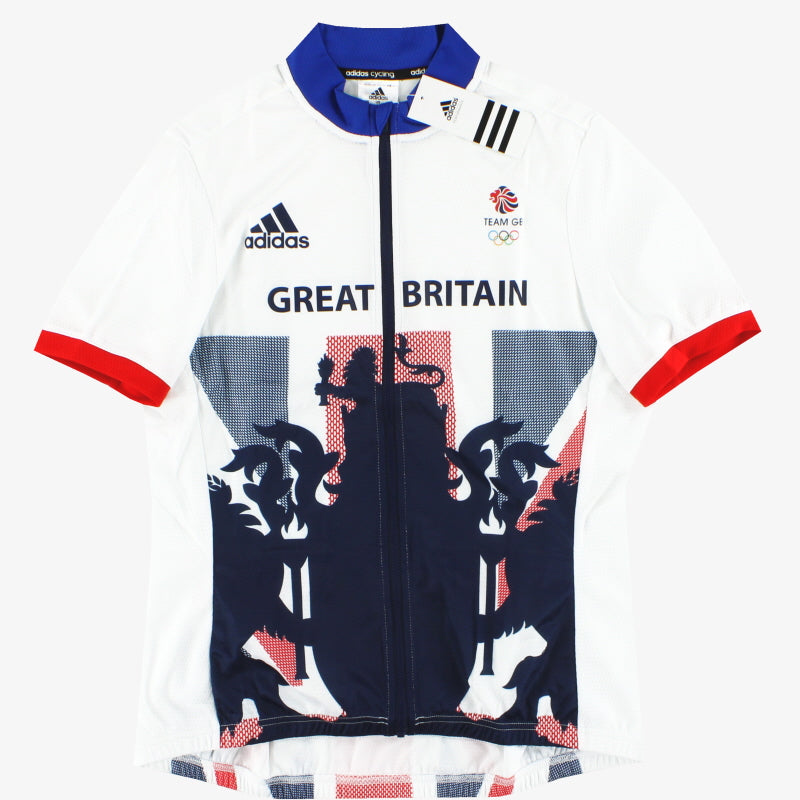 adidas 2016 Rio Team GB Womens Cycling Jersey Full Zip *BNIB* L