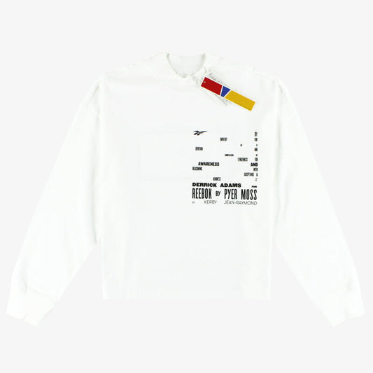 Reebok x Pyer Moss Unisex Long Sleeve Tee *BNIB* S