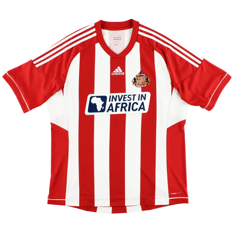 2012-13 Sunderland adidas Home Shirt M