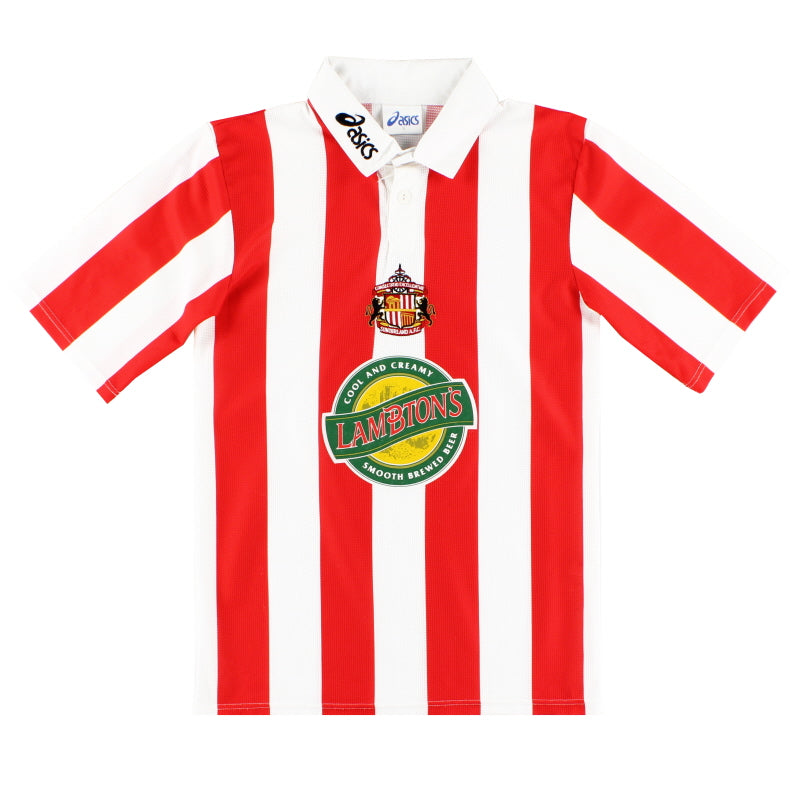 1997-99 Sunderland Asics Home Shirt *Mint* M