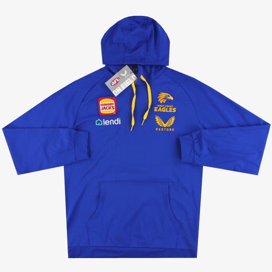 West Coast Eagles Castore Travel Hoodie *BNIB* M