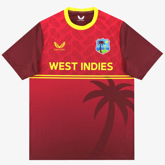 West Indies Castore ODI World Cup T-Shirt *As New* S