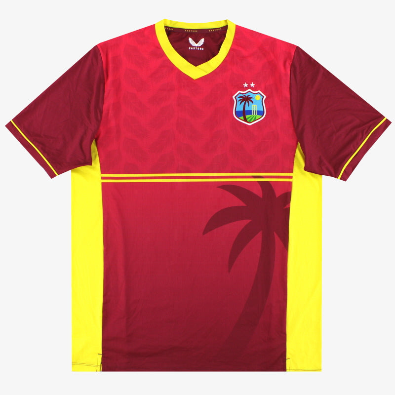 West Indies Castore ODI World Cup T-Shirt *As New* S